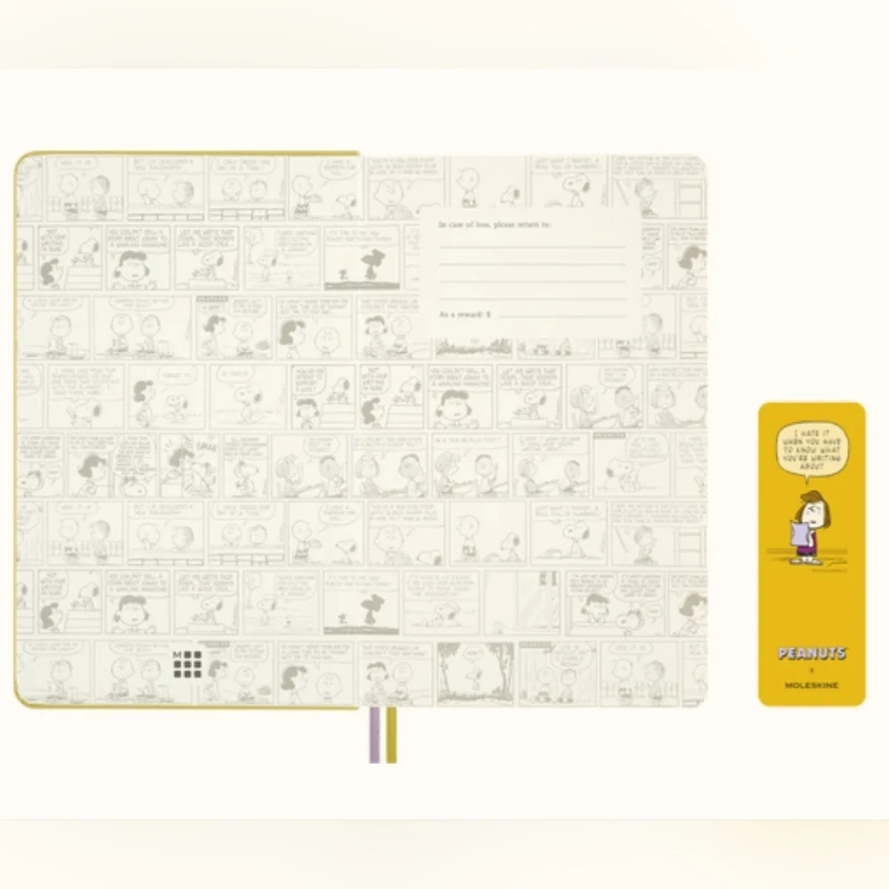 Hattie Stewart x Moleskine x Marc Jacobs Notebook + Moleskine x Peanuts Notebook